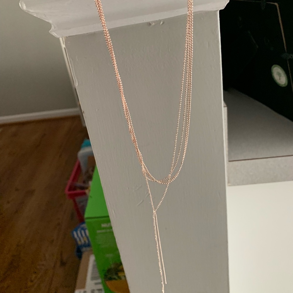 Rose Gold Layered Necklace
